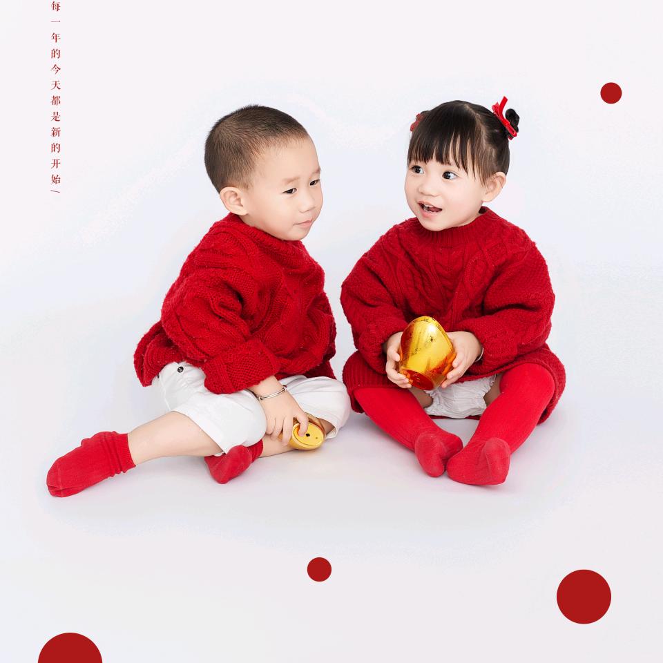佑佑和佐佐（龙凤胎）