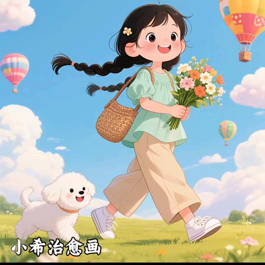 奔跑的小姐姐