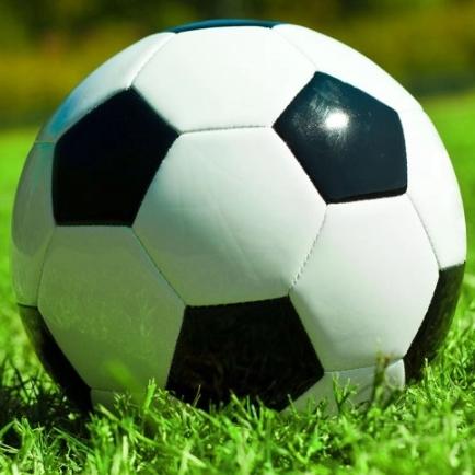 一个黑白足球