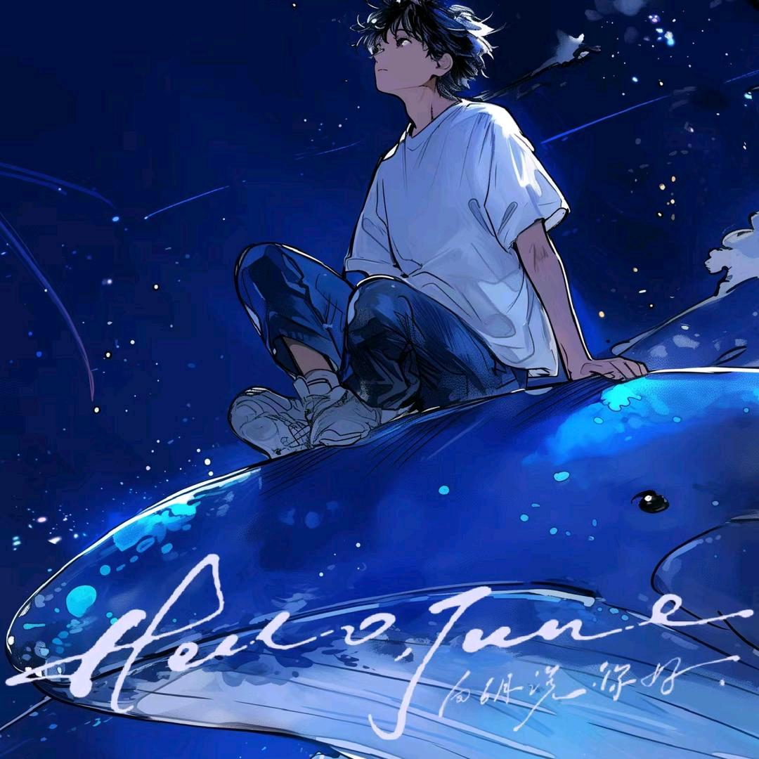 满月悬于夜空