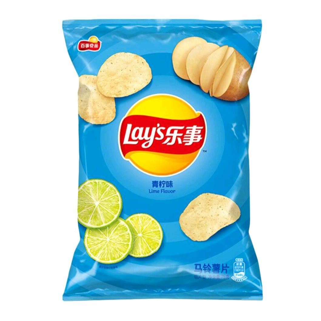 青柠味乐事薯片