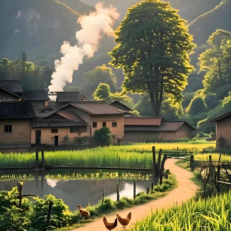 @老屋炊烟