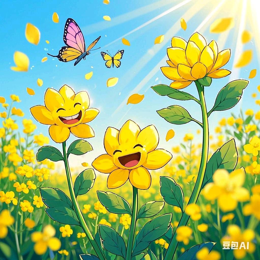 爆笑油菜花