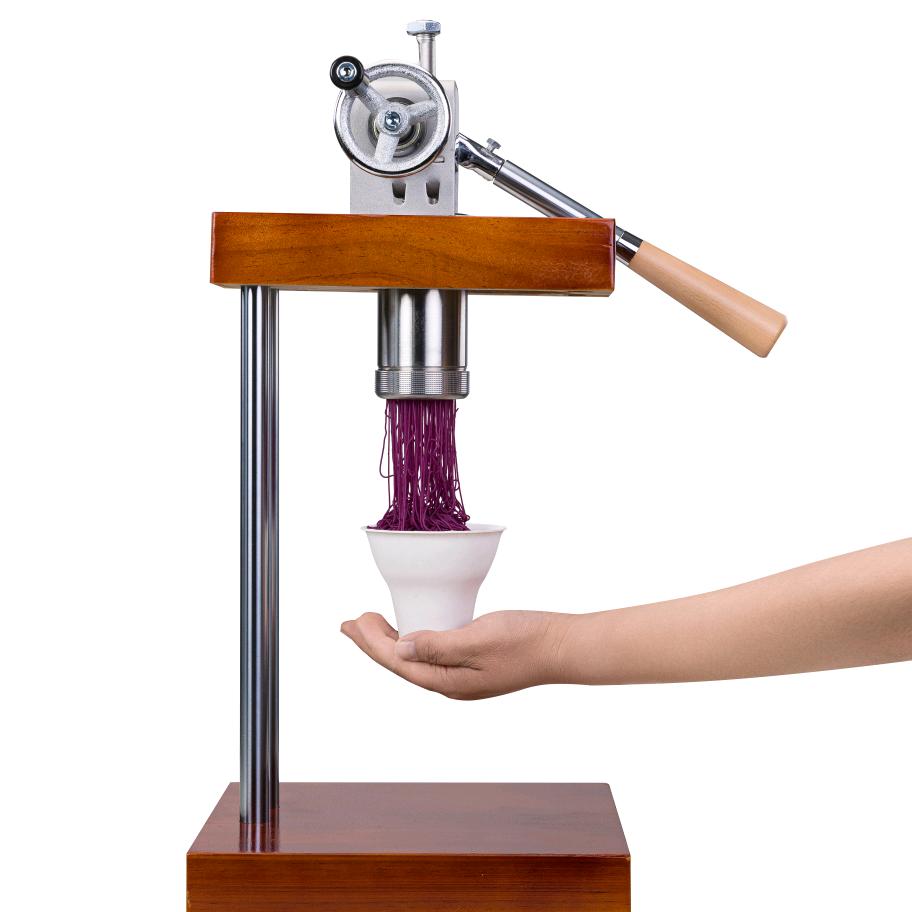 纱织栗子机蒙布朗冰激凌面条