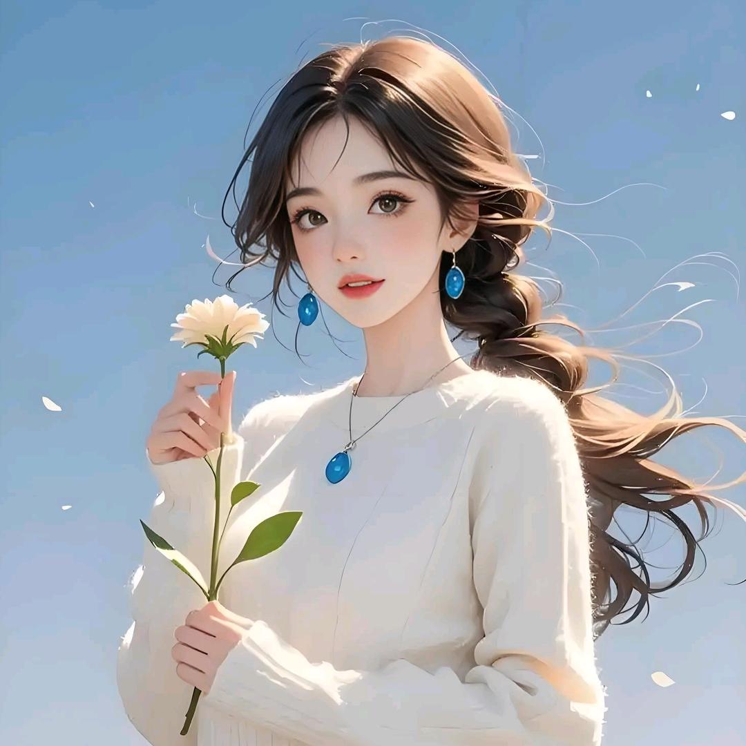 天蓝色～