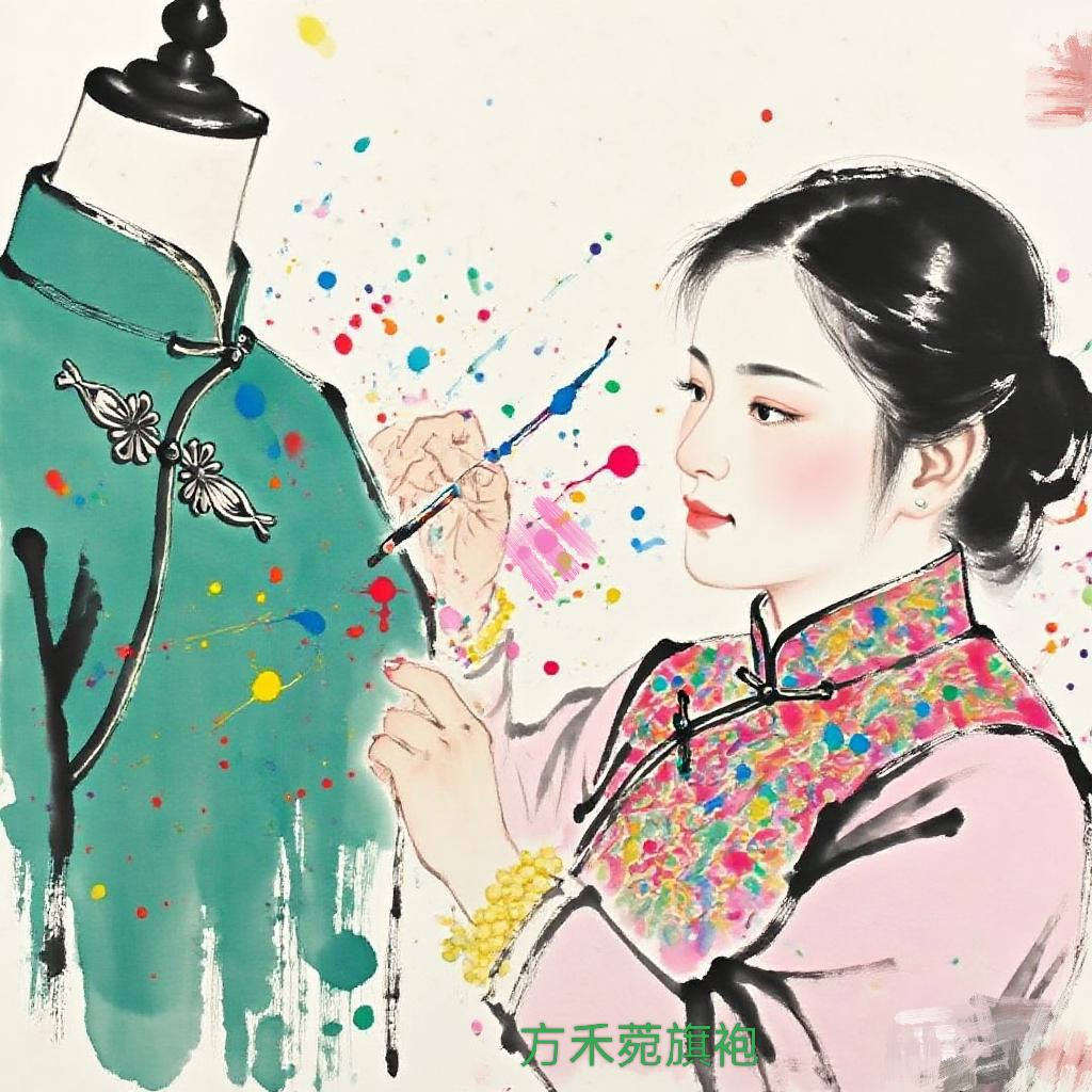 方禾菀旗袍