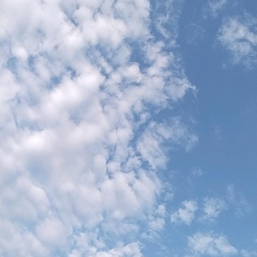 天空的云