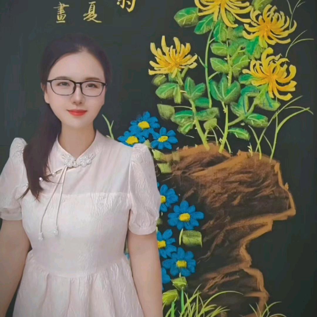 童心粉笔书画