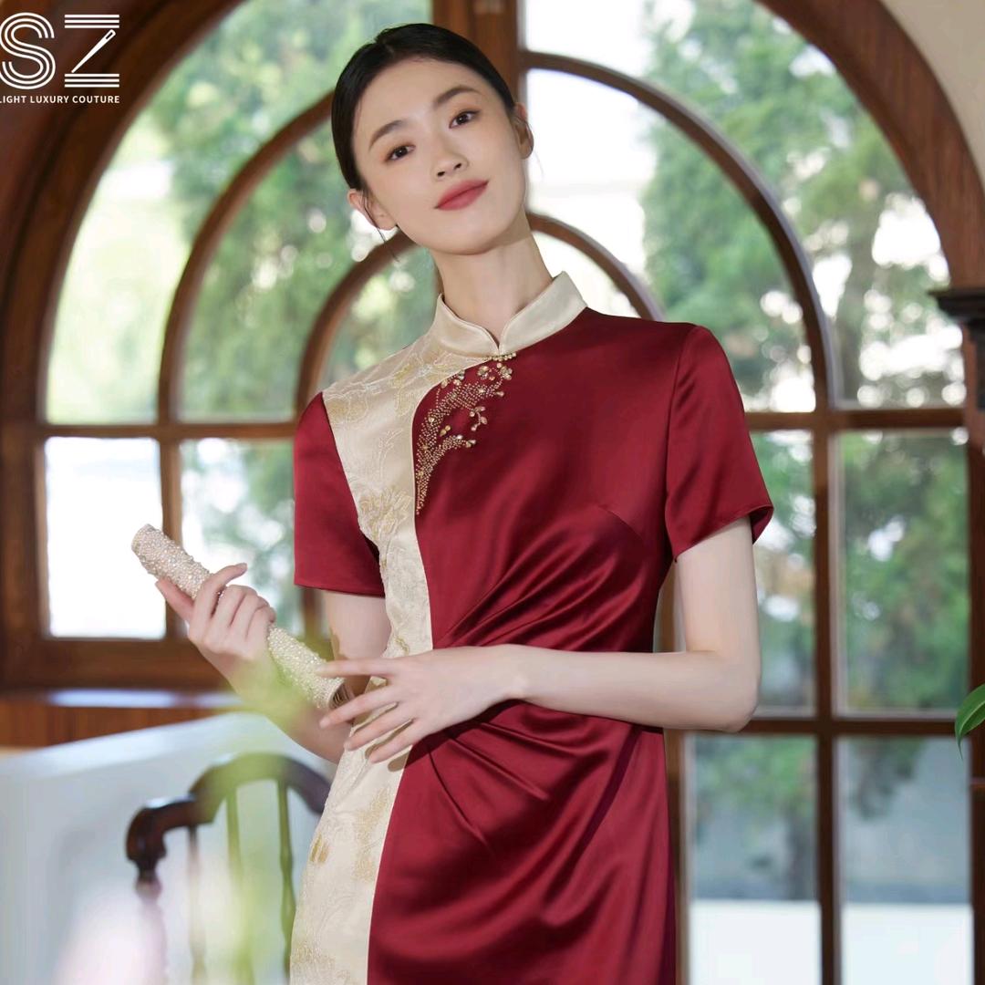 余姚喜妈妈礼服旗袍（景尚）