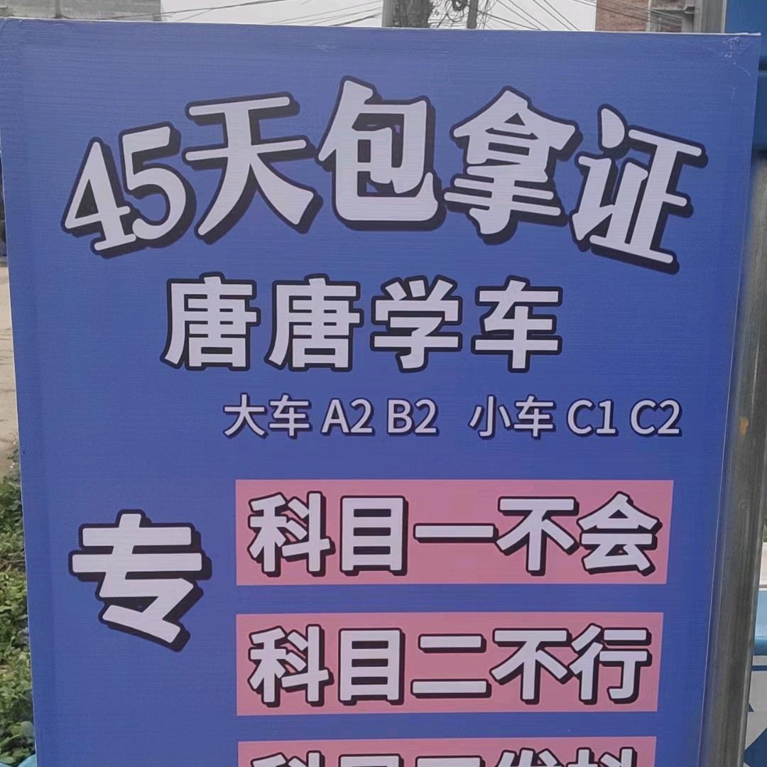 唐唐学车科目二
