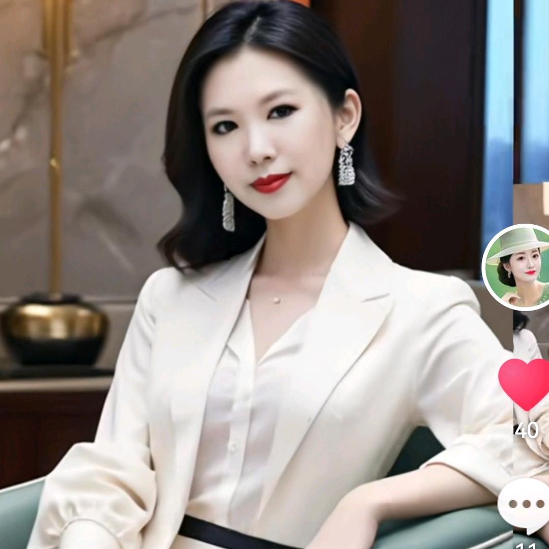 彭美丽，每天早上八点半开播，下午两点半开