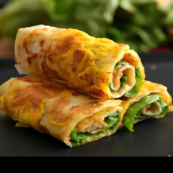 升级版鸡蛋灌饼、蔬菜版杂粮煎饼