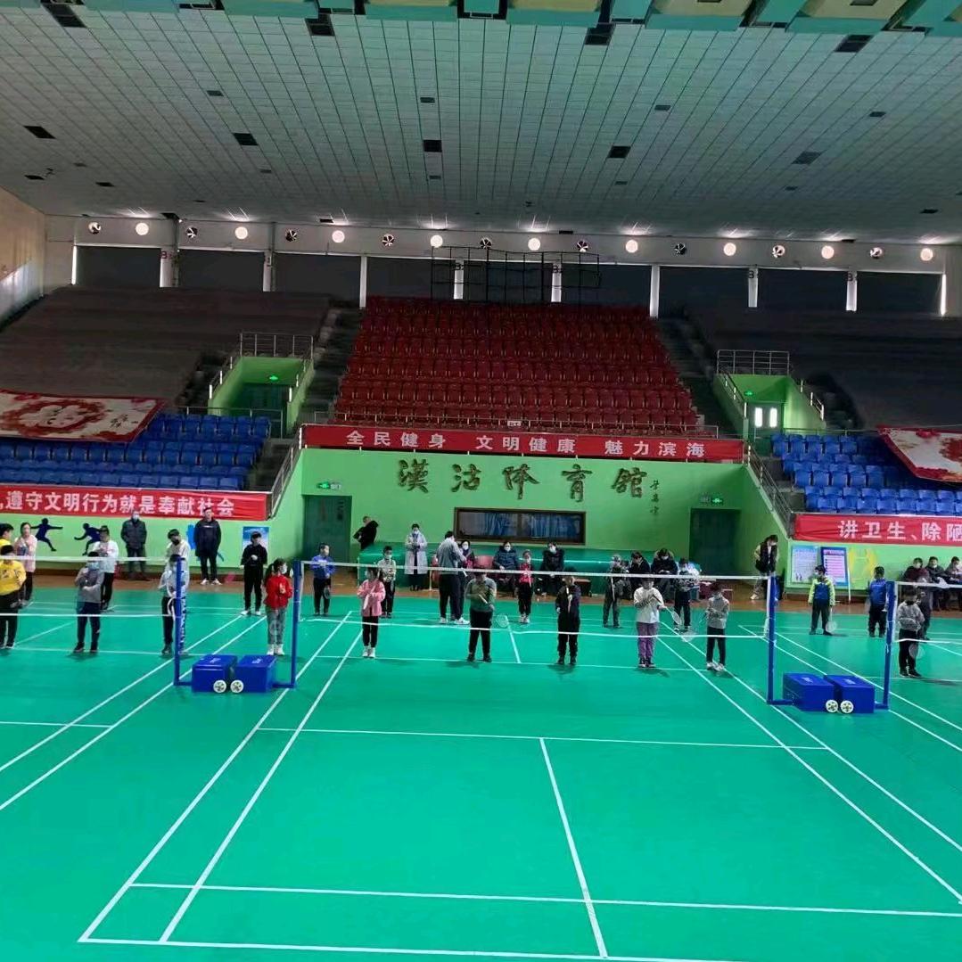 汉沽体育馆鸣星羽毛球
