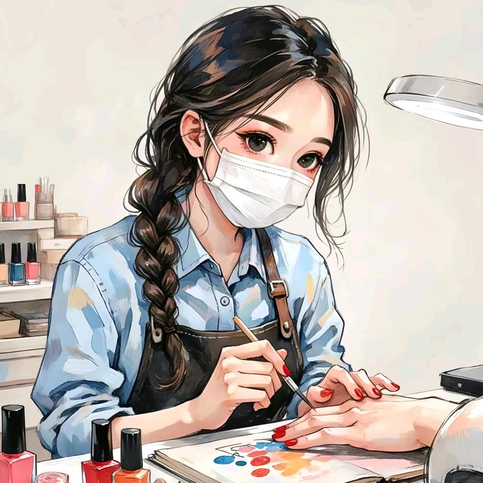 舒兰市内上门美甲（纯手工穿戴甲）