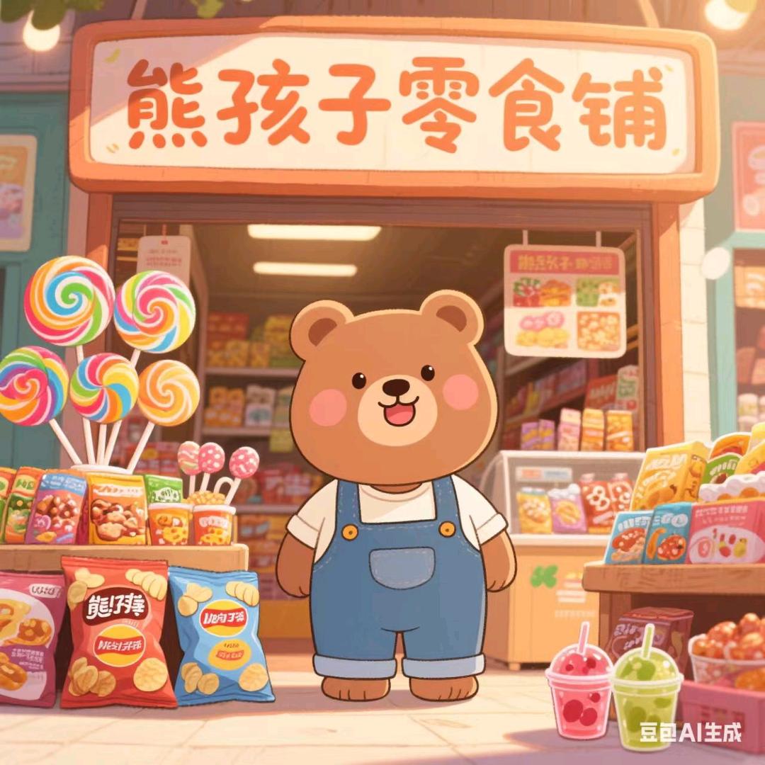 熊孩子零食铺