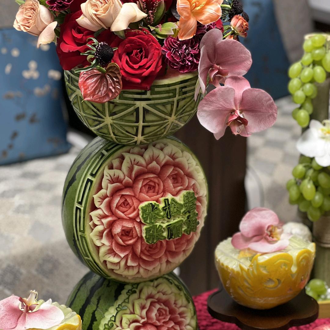 新门果事水果雕刻～招学员