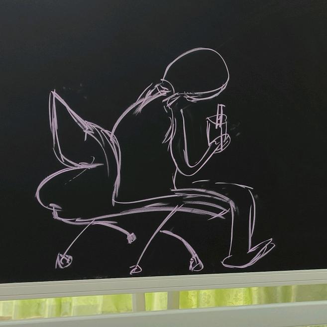 边流汗边拉屎的这个早上