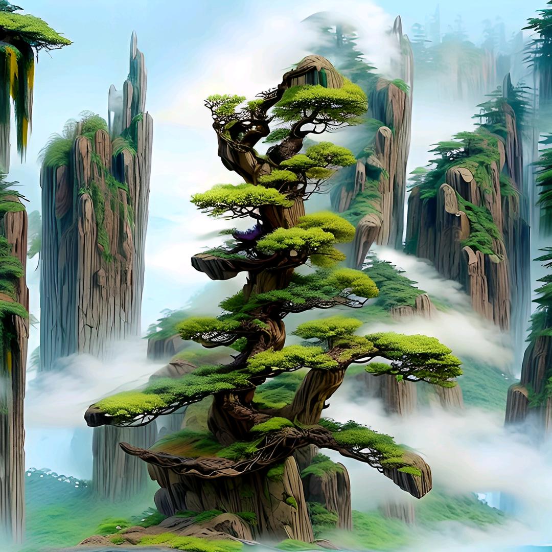 大山里溪流石