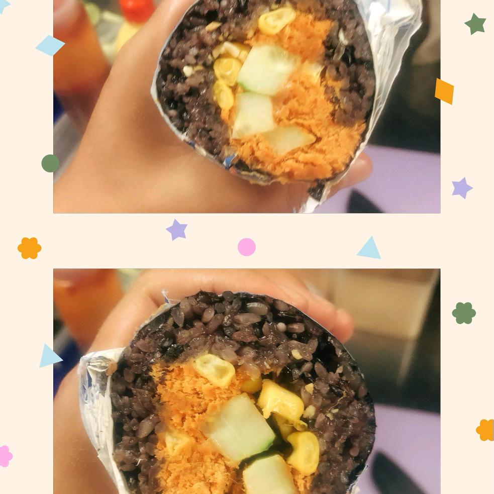 敏姐.紫米饭团.狼牙土豆