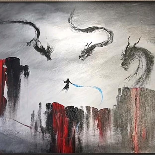 麦田里的小黄花