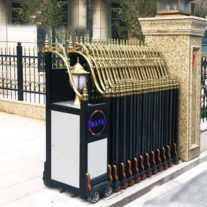 华将军电动大门智慧人车