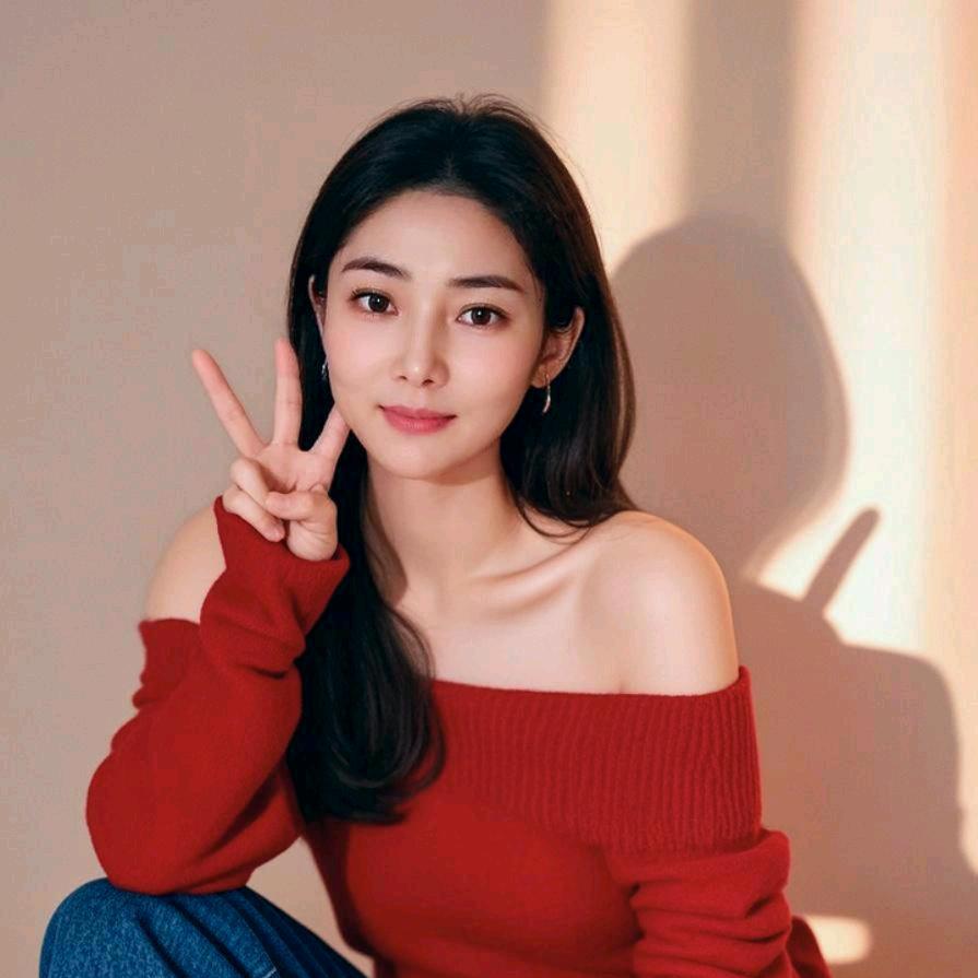 辣妈正在臭美