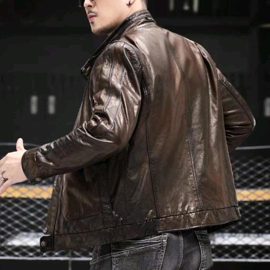 海宁一娟男装皮衣