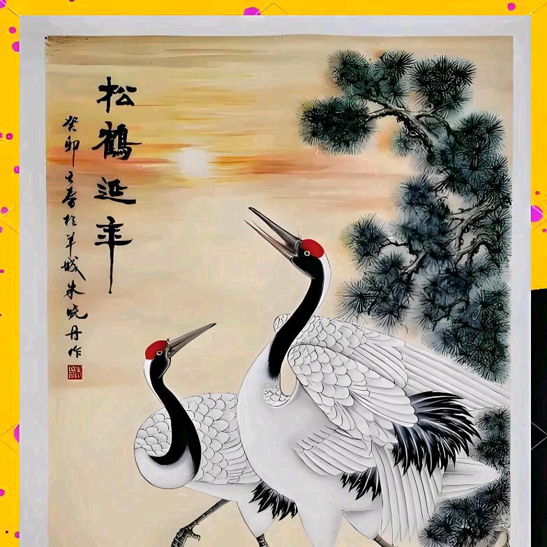 青松百鹤.y.w.