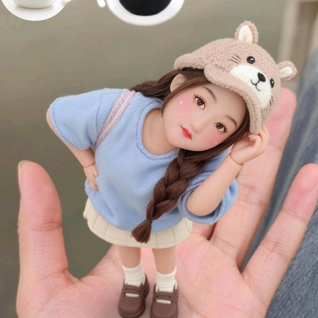 顽皮小妮子。