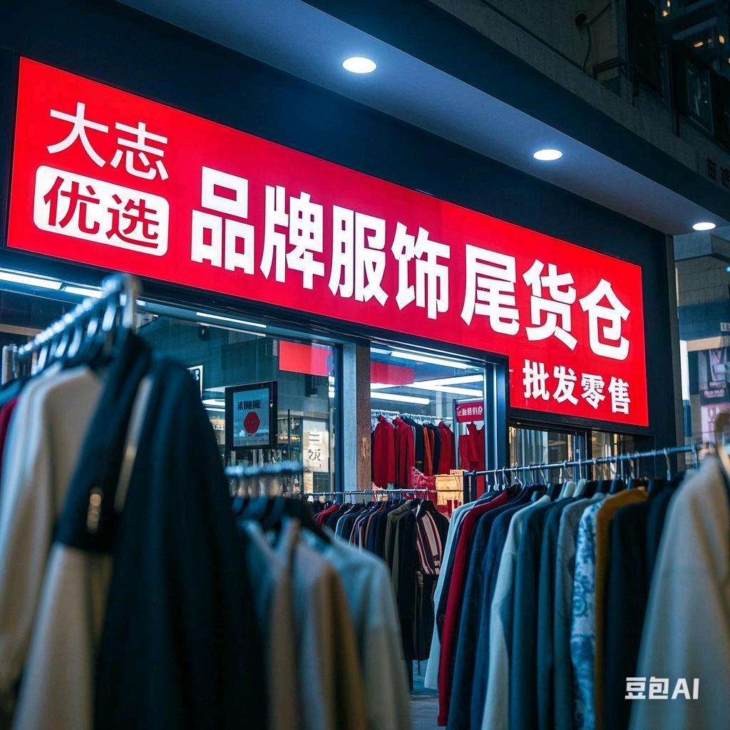 大志优选@品牌服饰尾货仓