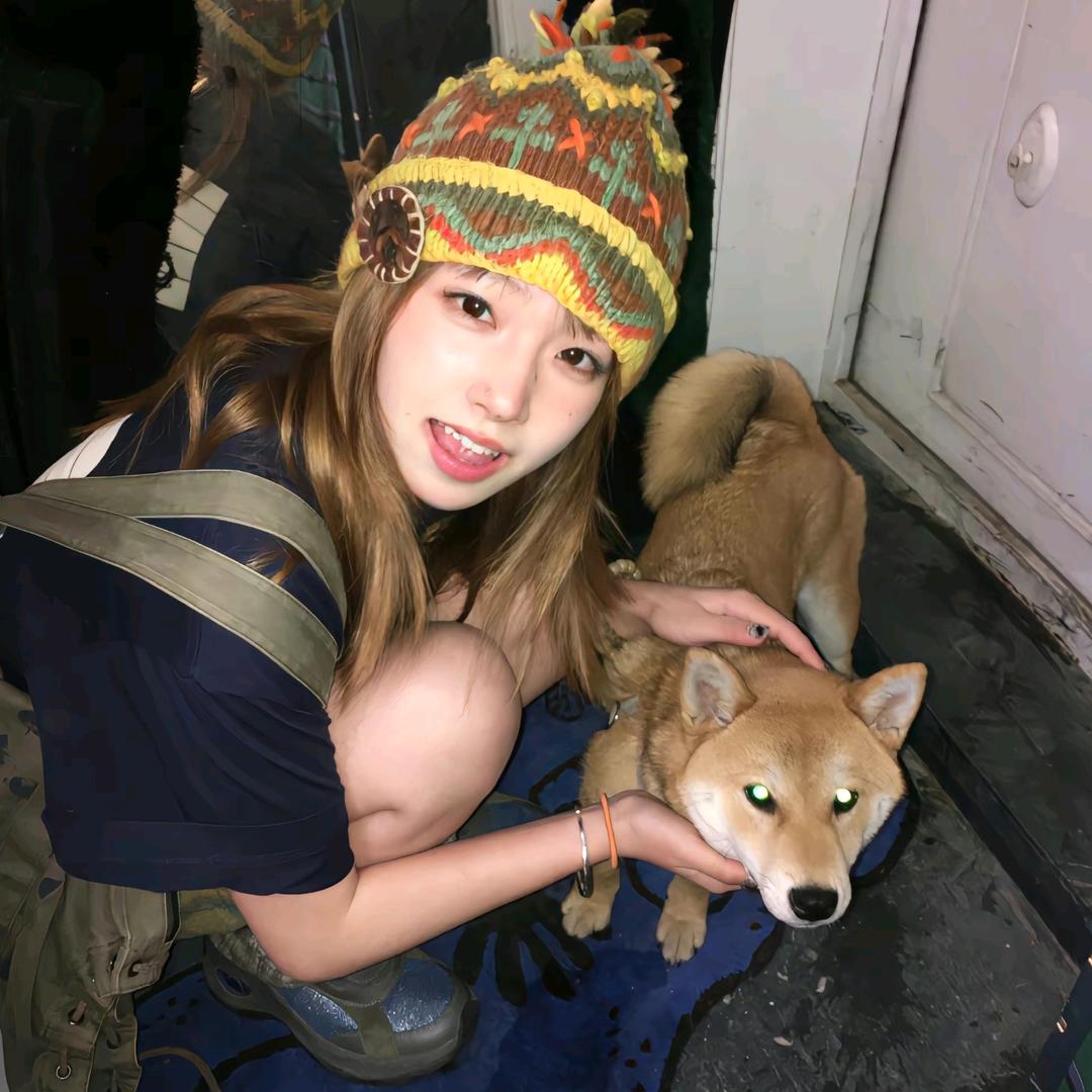 爱唱歌的小猫咪。