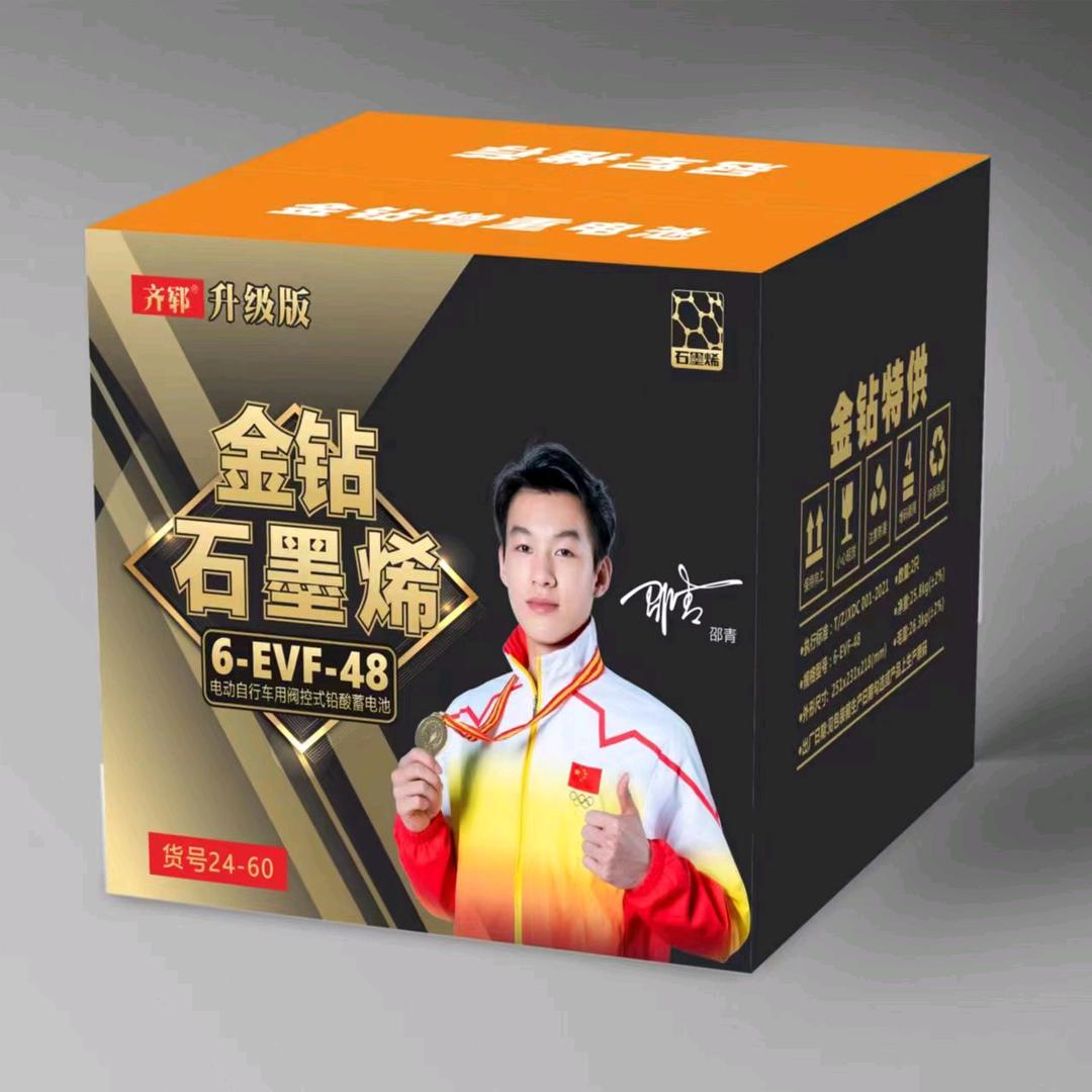 齐郓金钻石墨烯增重版电池
