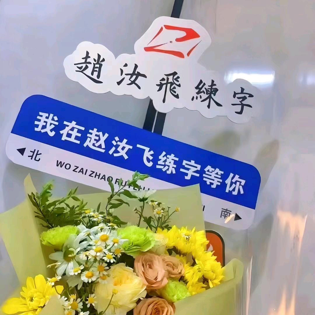 赵汝飞练字上海官方号