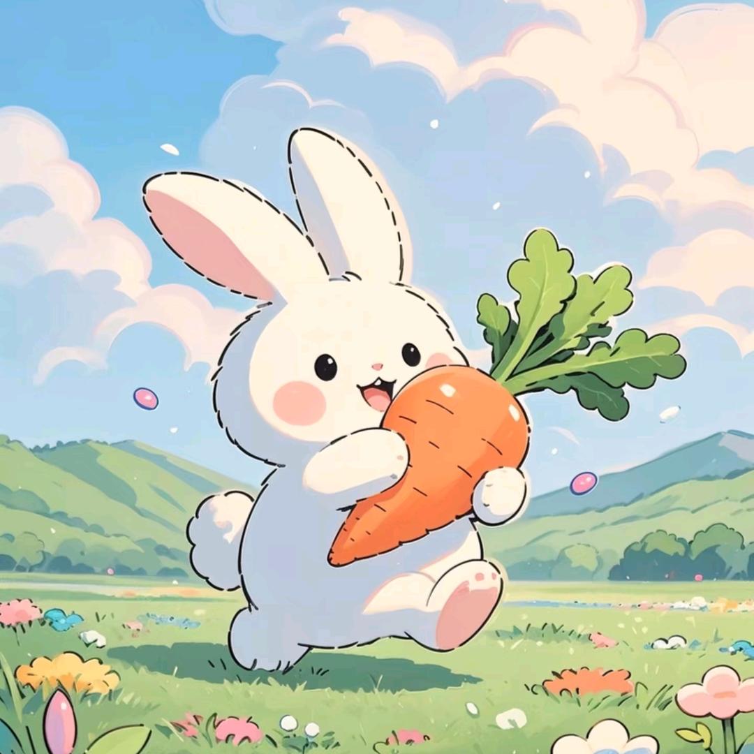 小兔贴贴（贴纸）