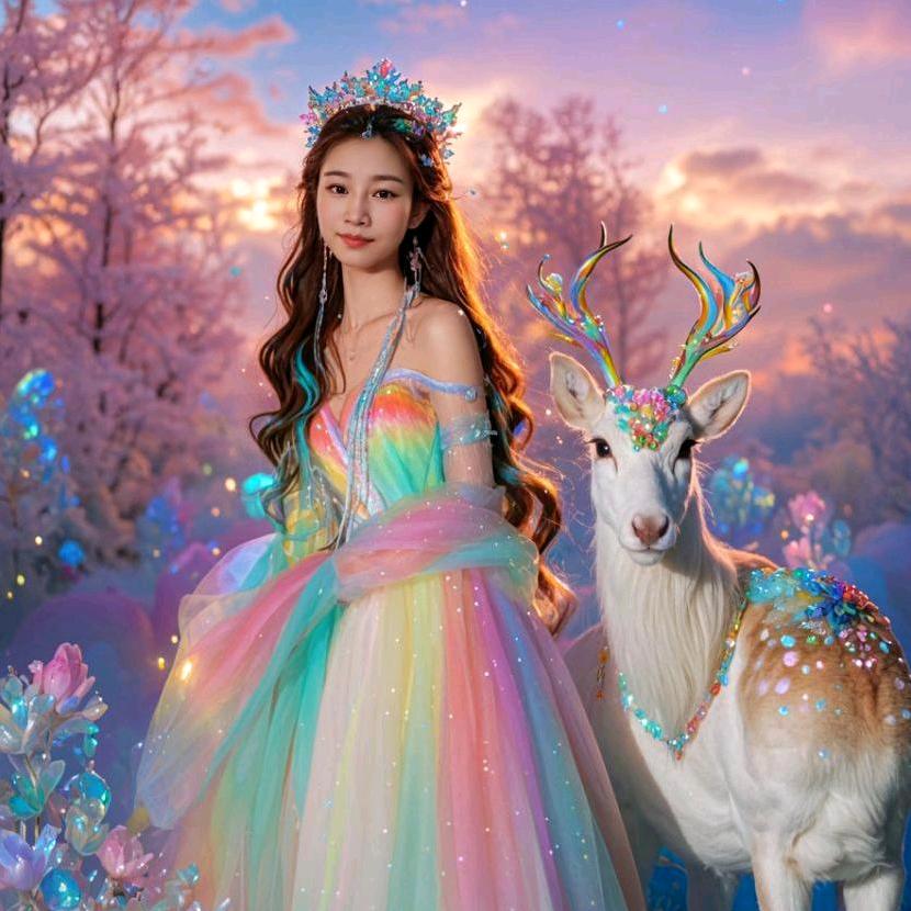 ꧁꫞꯭妮子꫞꧂ (聋哑人女孩)