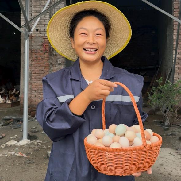 河顺黑豆山溜达鸡慧妹