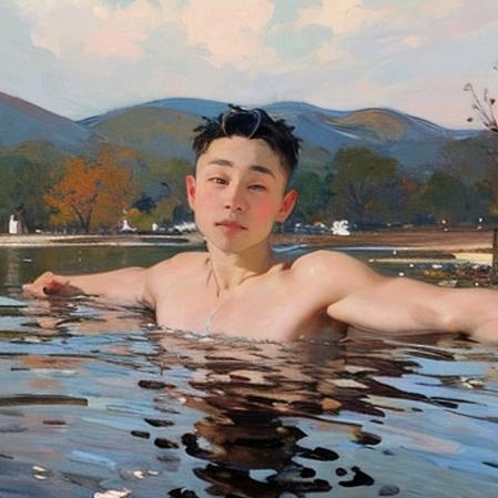 家居小镇城市客厅游泳馆钟教练