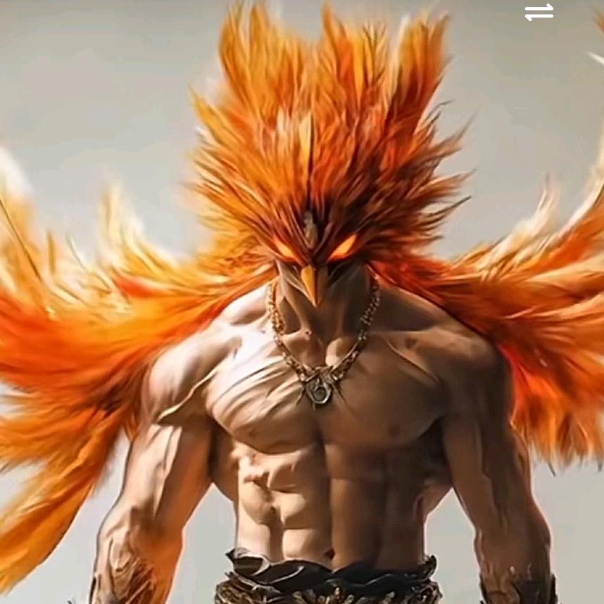 被风吹过的男子