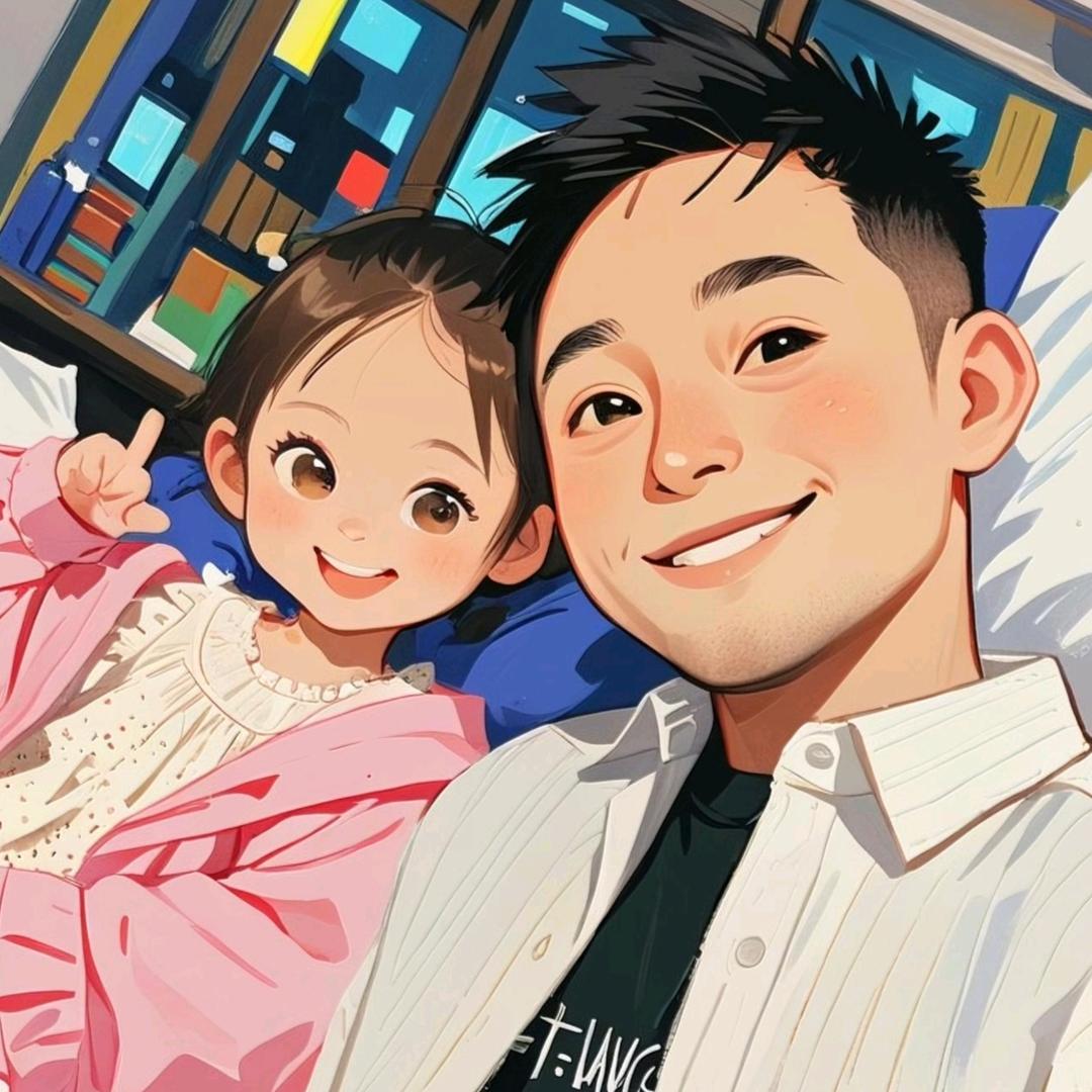 画大餅
