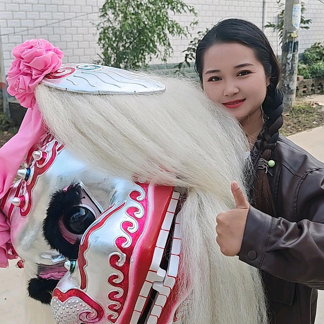 郑州兄妹舞狮团-醉狮妹丽丽