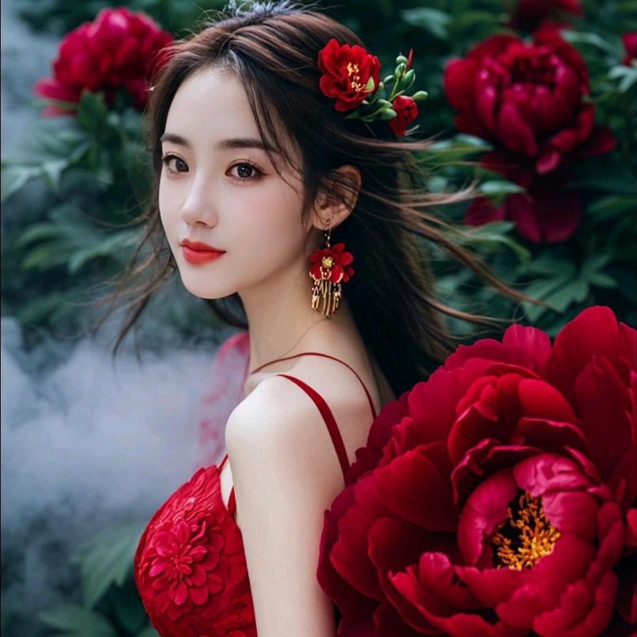 红牡丹