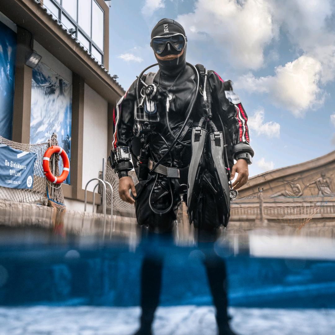 兜神是福州悠潜社潜水教练