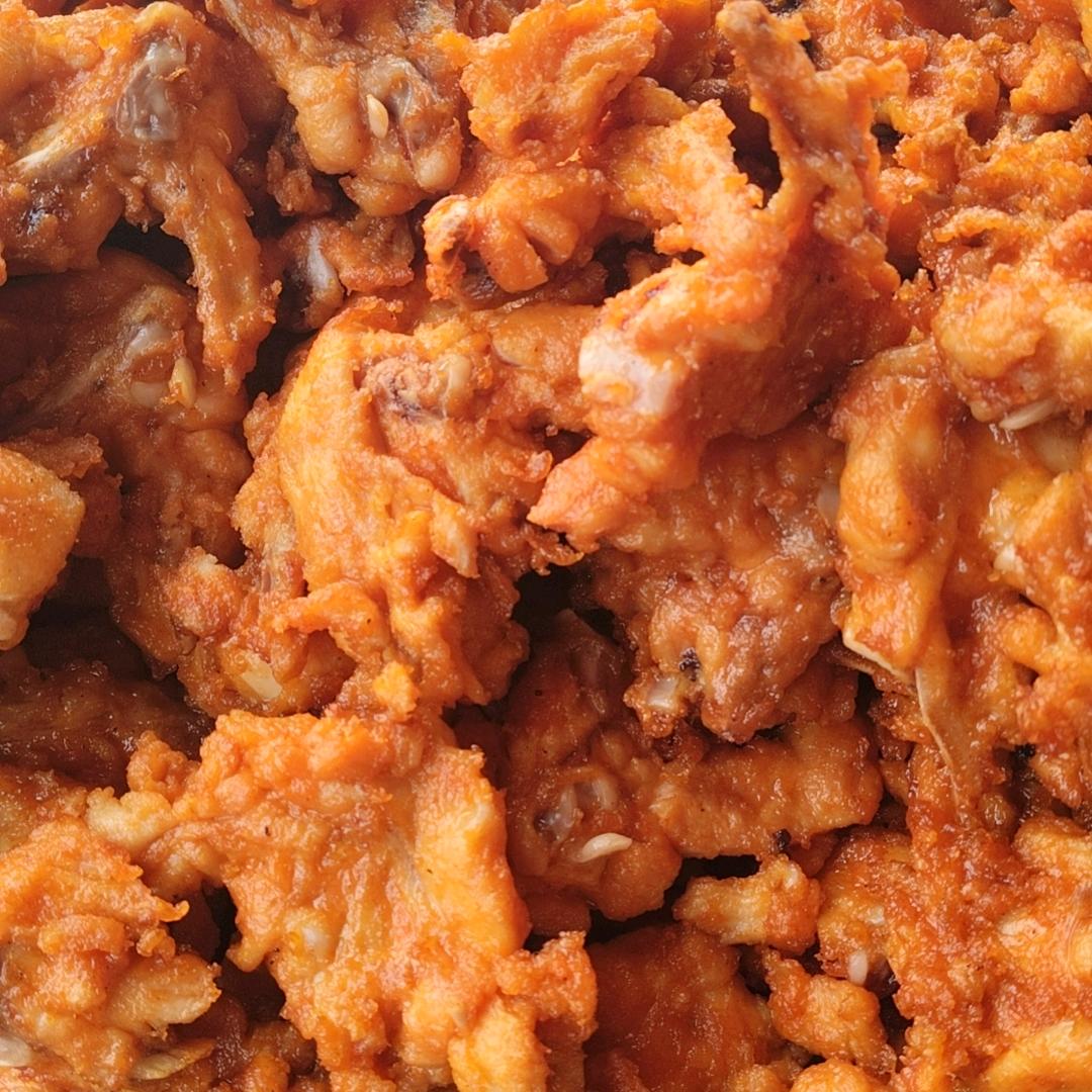 刘青..香酥鸡叉骨