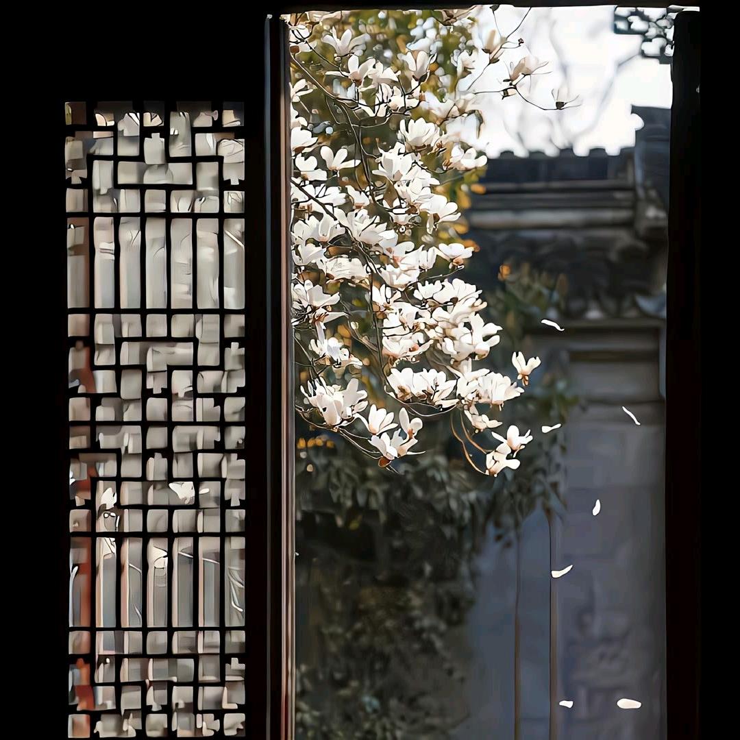 闲敲棋子落灯花