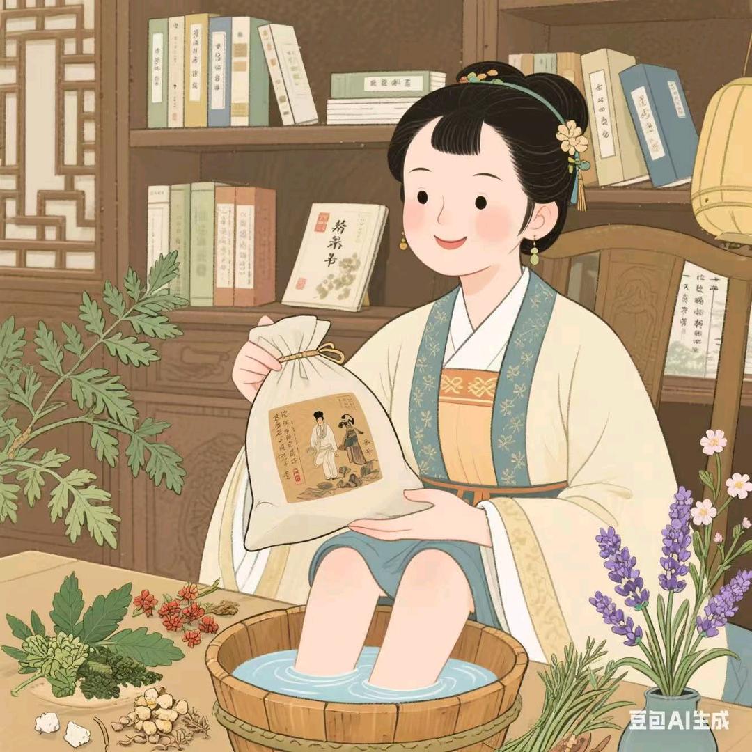 会养生的足浴包