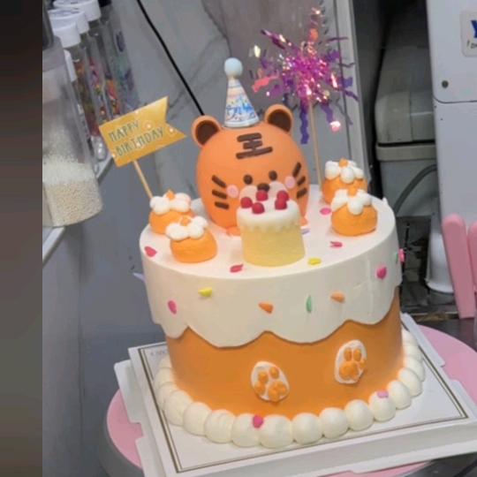 星乐享汉堡蛋糕