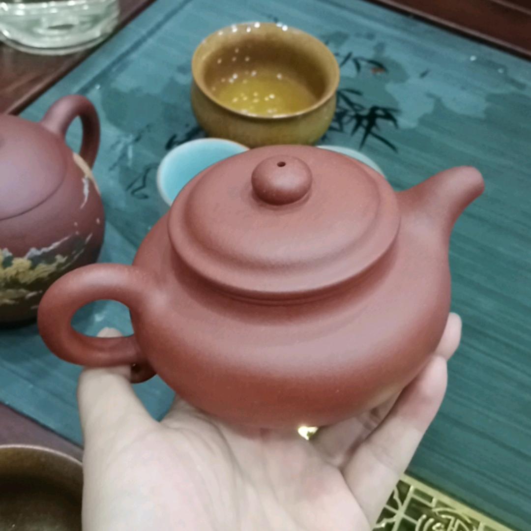 圆圆紫砂壶