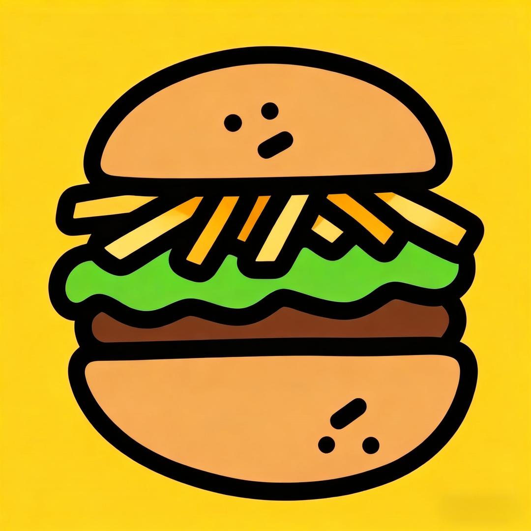 没有薯条的汉堡🍔www(嘉豪味真族版）