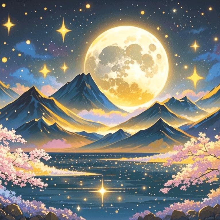 月爽恬田