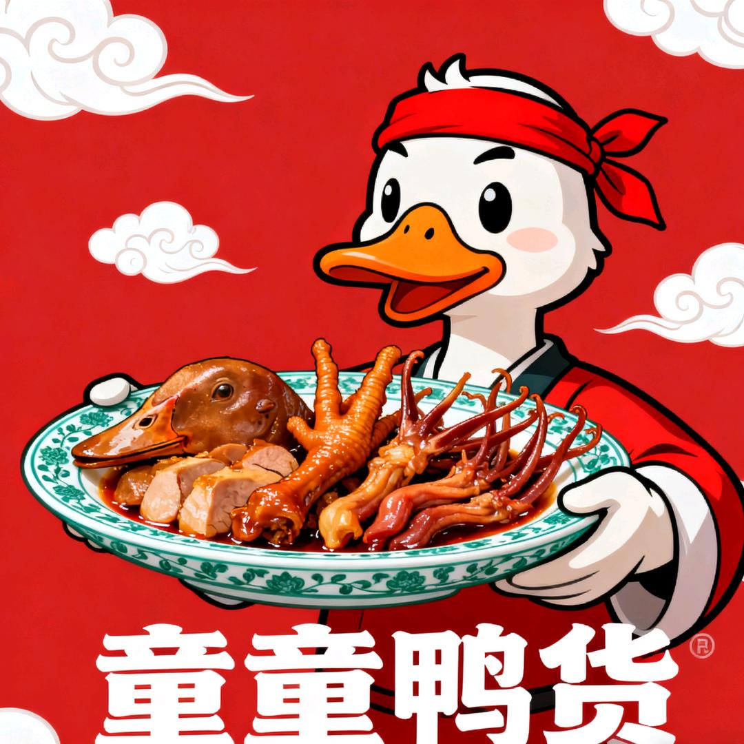 童童黑鸭热卤